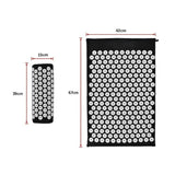 Massage Acupressure Yoga Mat With Pillow Sit Mats Cut Pain Stress Soreness V63-823891