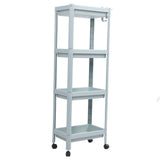 Bathroom Floor Shelf Bathroom Open Shelf Unit Freestanding Corner Rack Shelves V1294-YM0901-3112230061516
