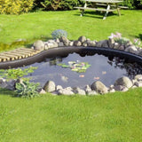 Pond Liner, 6 x 7.6 m 45 Mil Thick, Pliable EPDM Material Pond Skins, Easy Cutting Underlayment for V952-CTFSMHSEPDM20SZTDV0
