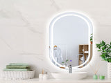 EMITTO LED Wall Mirror Oval Anti-fog 60x100cm DECO1012-60X100_NZ