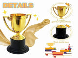 120 Pack Mini Trophy for Kids Awards,Plastic Gold Award Trophy Cups,for Party V1369-AZ3-W-11544