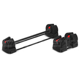 CORTEX Revolock V2 40kg Adjustable Steel Dumbbell Barbell All-in-One V420-CSDB-DBRV240-1