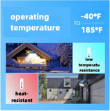 Solar Spot Lights Outdoor Waterproof 4 Pack IP65, LED 3 Lighting Modes Spotlights for Yard Garden V1369-AZ3-W-01164