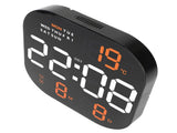 Digital Clock Large Screen LED USB 5V Remote Multifunctional Temperature Month Display Luminous V1294-YM0901-3115230114512