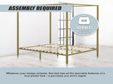 4 Four Poster Double Bed Frame V63-826571