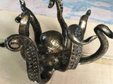 Octopus Mug , Vintage Nautical Octopus Cup , Table Ornament, Jewelry Necklace Pendant Tea Cup V1366-AZ2-W-05346
