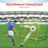 7x7FT Soccer Rebounder Portable Soccer Trainer Net with Portable Bag V952-ZQHDWTZDZBXGBPZ5WV0