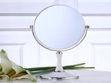 Back to School Chmadoxn Magnifying Makeup Mirror Double Sided Tabletop Mirror with 3 Magnification, V1189-WXFWAL-20260326-02964