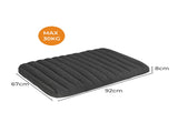 Pawz L Size Orthopedic Dog Bed with Sherpa Plush Removable Cover in Grey PT1275-L-GY