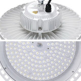 Leier LED High Bay Lights 150W UFO Industrial Shed Warehouse Factory Lamp White HBL-UFO-N210C-WH