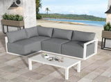 Four-Seat Alfresco Harmony Set White V264-OTF-543A-WHE-N5PC