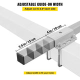 Boat Trailer Guide on, 24", One Pair Trailer Pontoon Bunk Board Guide-ons, Steel Trailer Guides, V952-CTCDGZYCDKC18JLBQV0