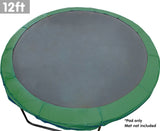 Trampoline 12ft Replacement Reinforced Outdoor Pad Cover - Green TRP-PAD-GN-12