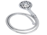 G1/2 Shower Head 9 Spray Setting High Pressure Handheld Shower Sprayer Bathroom AccessoryShower Set V1294-YM0721-3112210033512