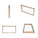 10x Wire Beehive Frame Assembled Wood Steel Unwaxed Deep Hive Frames Beekeeping V201-W12466618