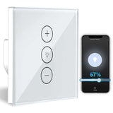 LED Dimmer Switch, Wifi Light LED Dimmer Switch Percentage Function With Timing Function, Wlan Voice V1188-MS-227-0252