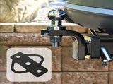 Durable 3-Way Trailer Hitch Adapter for Cars, Tractors, and More V1369-AZ3-W-19416