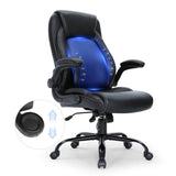 Executive Office with Cutting-edge Adjustable Lumbar Support, High Back PU Leather Office V952-LBYCGKPGKDJYA4GY1V0