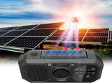 Noodradio - Solar-powered emergency radio, hand-operated - AM/FM/weather radio - With torch - SOS V1259-DP01-BO-649