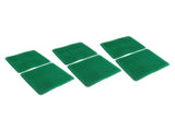 6 Pcs Chicken Nesting Box Pads PE Chicken Nesting Pads for Coop Chicken Egg Laying Accessory Green V1294-YM0706-3111230177312