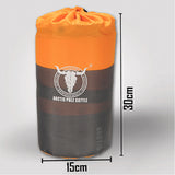 Double Self Inflating Mattress Sleeping Mat Air Bed Camping Camp Hiking Joinable - orange V610-PKNSELMAT-OR-DOU