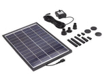 Solar Fountain Pump 12V 6W ABS Anti Clogging Filter Easy Cleaning Solar Powered Water Pump for V1294-YM0718-3111220235311