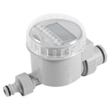 1Pc Solar Power Home Garden Auto Water Saving Irrigation Controller LCD Digital Watering Timer V1294-YM0722-JYA01427