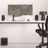 Kanto UKI 100W Desktop Speakers with Bluetooth, USB-C, Headphone out, Onyx , Pair V398-KO-UKIDMBO-I