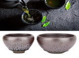 2Pcs Vintage Tea Cup Retro Ceramic Teaware Drinkware Teaset Gift Kitchen Accessory V1294-YM0901-3118200210511