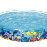 Bestway Kids Pool 244x46cm Round Above Ground Rigid Swimming Pools Undersea 2074L BW-POOL-KID-55031