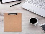 4Pcs Hardboard Office Clipboards A 4 Letter Size Clipboard with Low Profile Clip Office School V1370-AZ4-12604