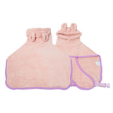 Pet Bathrobe Hooded Quick Dry Pink - L V1263-JX-7981-4