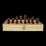 Chess Board Games Folding Large Chess Wooden Chessboard Set Wood Toy Gift V63-835571