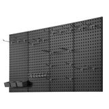 VEVOR Metal Pegboard Panels 609.6 x 304.8 mm 4 Panels Wall Organizer for Home V952-GJGBHSJS2412FGKT2V0