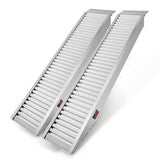 BULLET Pair of 1.6m Aluminium Loading Ramps, 4050kg capacity V219-VHWRMPBU2M0AX2