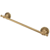 Towel Bar Copper Retro Space Saving 40CM Multifunctional Tilt Proof Single Towel Rack for Bathroom V1294-YM0901-3112230063312