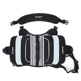 JUMAHE Dog Backpack Harness, Adjustable Dog Saddle Bag with Reflective Strips, Waterproof Oxford Pet V1188-MS-909-008