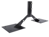 Weathervane Mount Adjustable Erosion Resistant Hardened Steel Weathervane Bracket for Roof Garden V1294-YM0901-3111240309211