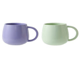 2 pack Macaron Ceramic Mug 480ml - Large Belly Coffee Cup, Underglaze Colour, Non V888-ELOSUNG56177-4