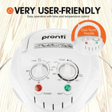 Pronti 17L Family Turbo Convection Oven Broiler Cooker - A15 White OVN-17L-A15-WH