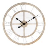 Large Scandi Geometric Wall Clock 60cm V637-91956CLK