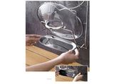 Wall Mounted Pot Lid 3 Layers Multifunction Stainless Steel Lid Holder Chopping Board Storage V1294-YM0521-3118230031611