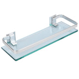 Space Aluminum Shelf Tempered Thickened Glass Bathroom Toilet Glass Storage Organizer Rack V1294-YM0721-3112210032111