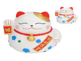 Piggy Big Lucky Cat Shape Deposit 1000 Coins Natural Colors Washable Fadeless Waterproof Coin V1294-YM0715-3115210256911