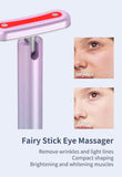 Gradient Pink Eye Massager Dark Circles and Puffiness, Portable EMS Microcurrent Beauty Device V888-ELOSUNG17540