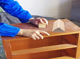 Craft Wood Sticks Light Brown for Decoration DIY Projects 30Pcs V1192-AZ-W-27710