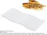 Ring Holder Jewelry Tray, Small Trinket Dish Plaster Tray Decorative Key Bowl for Photography V1259-DP01-A-749