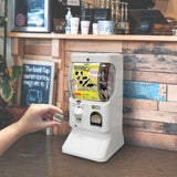 Gachapon Capsule Toy Vending Machine Collectible Gacha Dispenser WHITE V274-TOY-KN-MD105WT