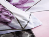 Stripe Madeira Dahlia Quilt / Doona / Duvet Cover set V745-AQ080764E3