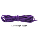 harmtty 1 Pair Sneaker Shoelaces Wear-resistant Elastic with Metal Buckles Lock Shoe Laces for Slip V1189-WXFWAL-20260319-00382